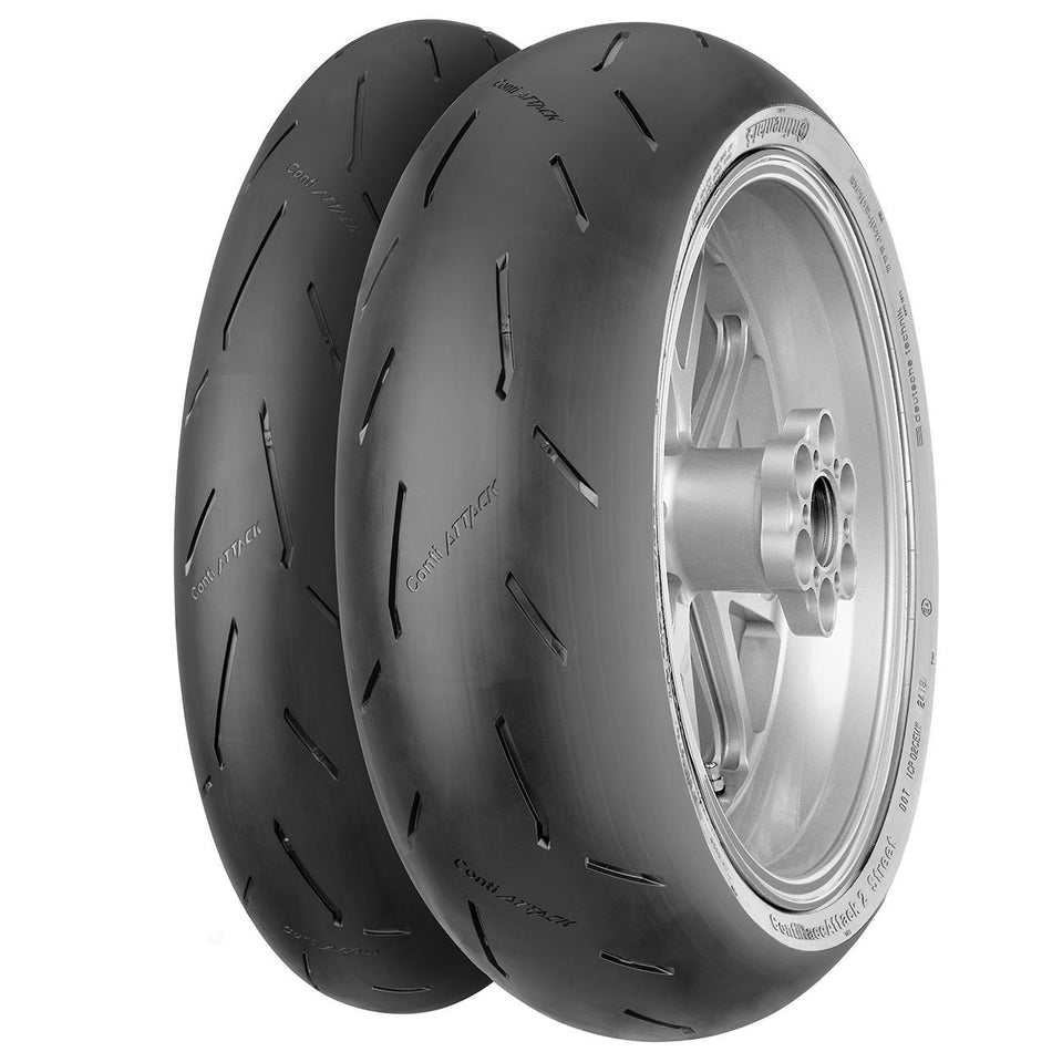 CONTINENTAL CONTIRACEATTACK 2 STREET 180/55 R17 73W TL MOTO HYPERSPORT