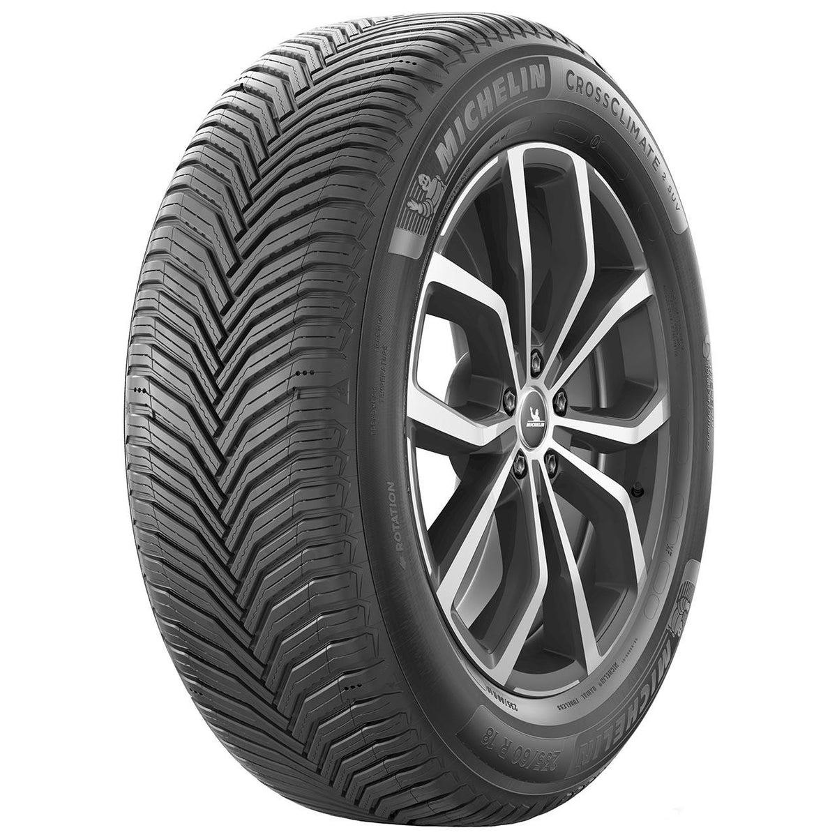 MICHELIN CROSSCLIMATE 2 SUV XL 235/55 R19 105W TL M+S 3PMSF 4X4 SUV CROSSOVER 4 STAGIONI