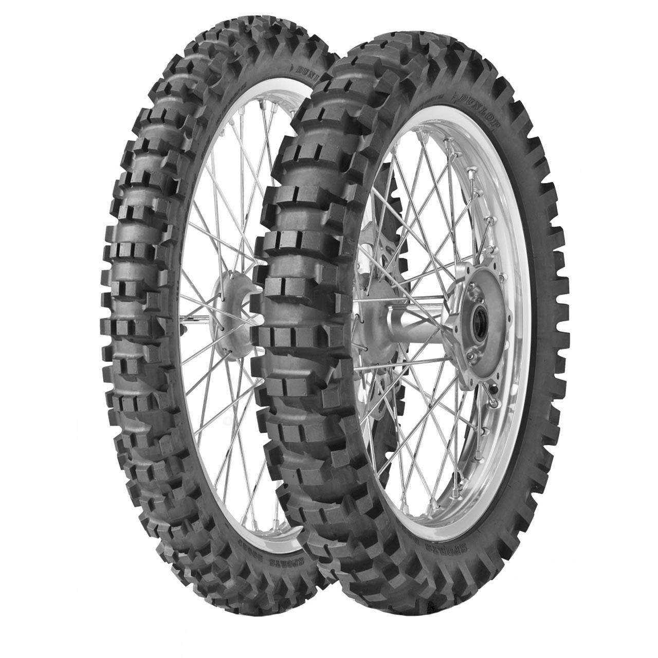 DUNLOP D 952 REAR 110/90 -19 62M TT MOTO CROSS