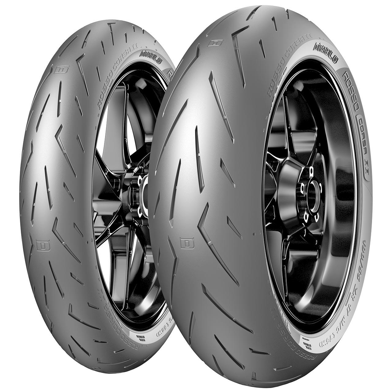 PIRELLI DIABLO ROSSO CORSA 2 REAR 200/60 R17 80W TL MOTO SUPERSPORT