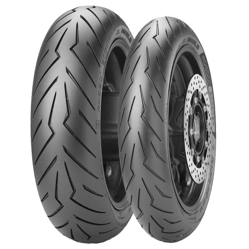 PIRELLI DIABLO ROSSO SCOOTER REAR 100/80 -12 56P TL MOTO SPORT