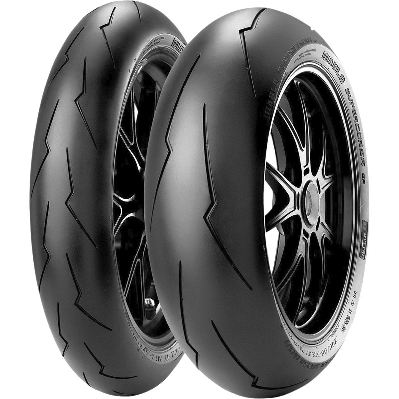 PIRELLI DIABLO SUPERCORSA V3 SC2 REAR 200/55 R17 78W TL MOTO SUPERSPORT