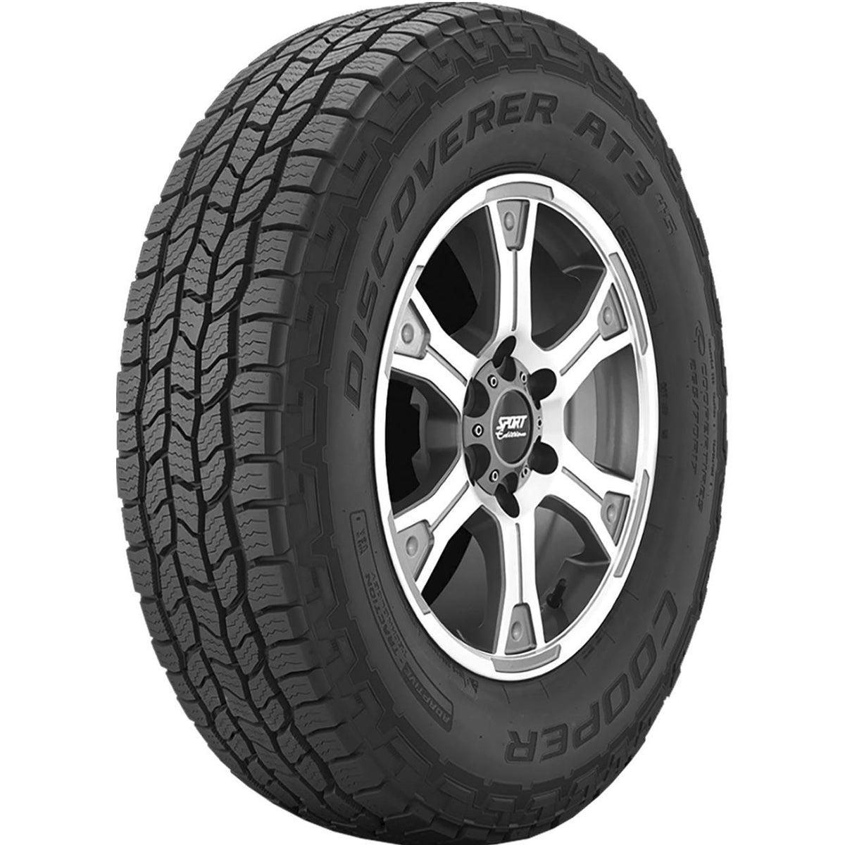 COOPER DISCOVERER AT3 4S OWL 255/70 R17 112T TL M+S 3PMSF 4X4 SUV CROSSOVER 4 STAGIONI