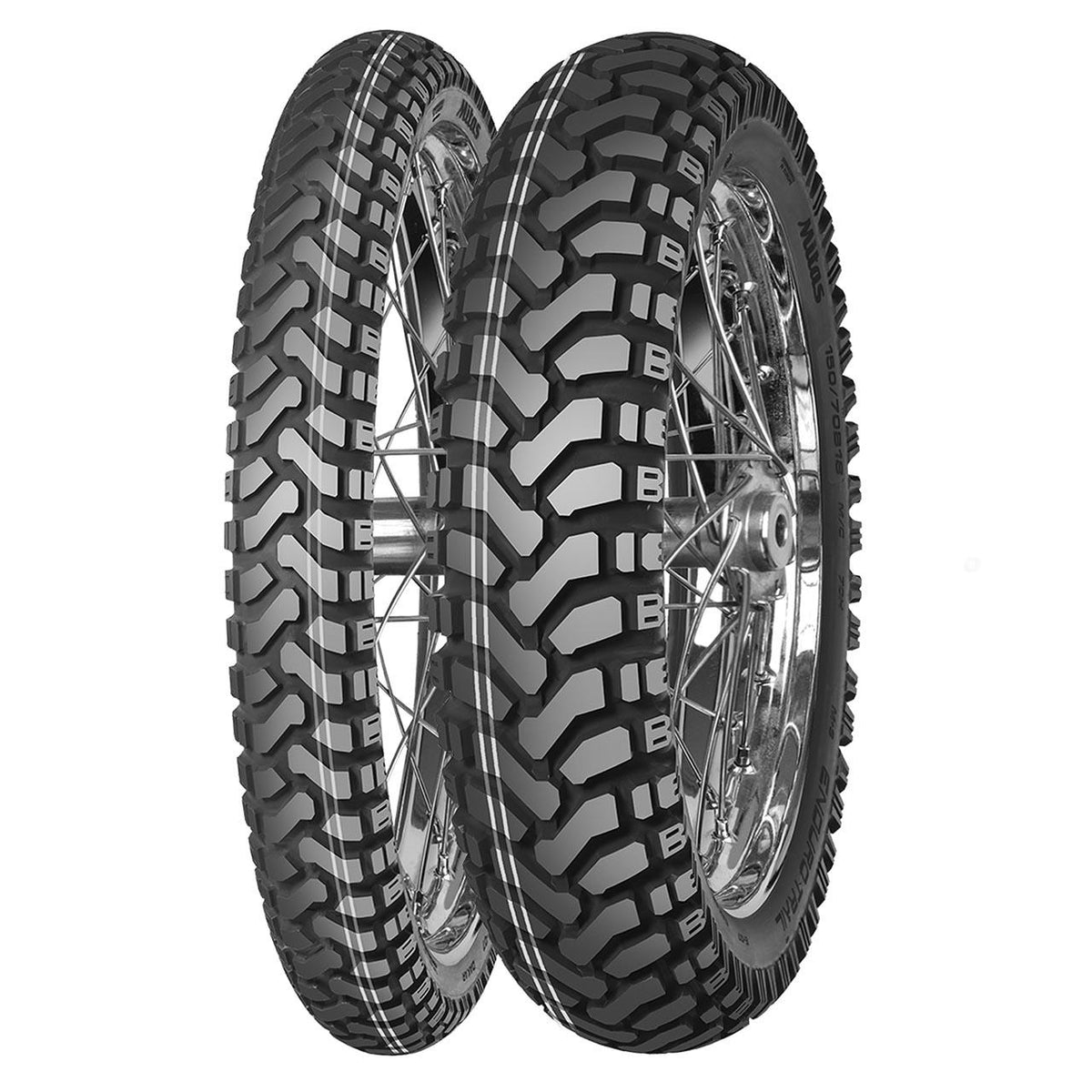 MITAS ENDURO TRAIL DAKAR 2X YELLOW REAR 150/70 B18 70H TL/TT M+S MOTO ENDURO