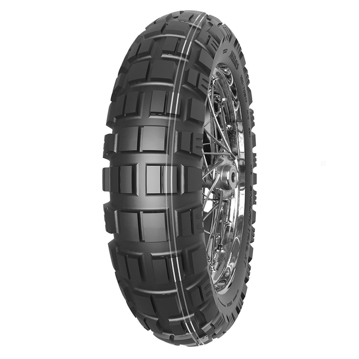 MITAS ENDURO TRAIL XT DAKAR 2X YELLOW REAR 170/60 B17 72T TL/TT M+S MOTO ENDURO