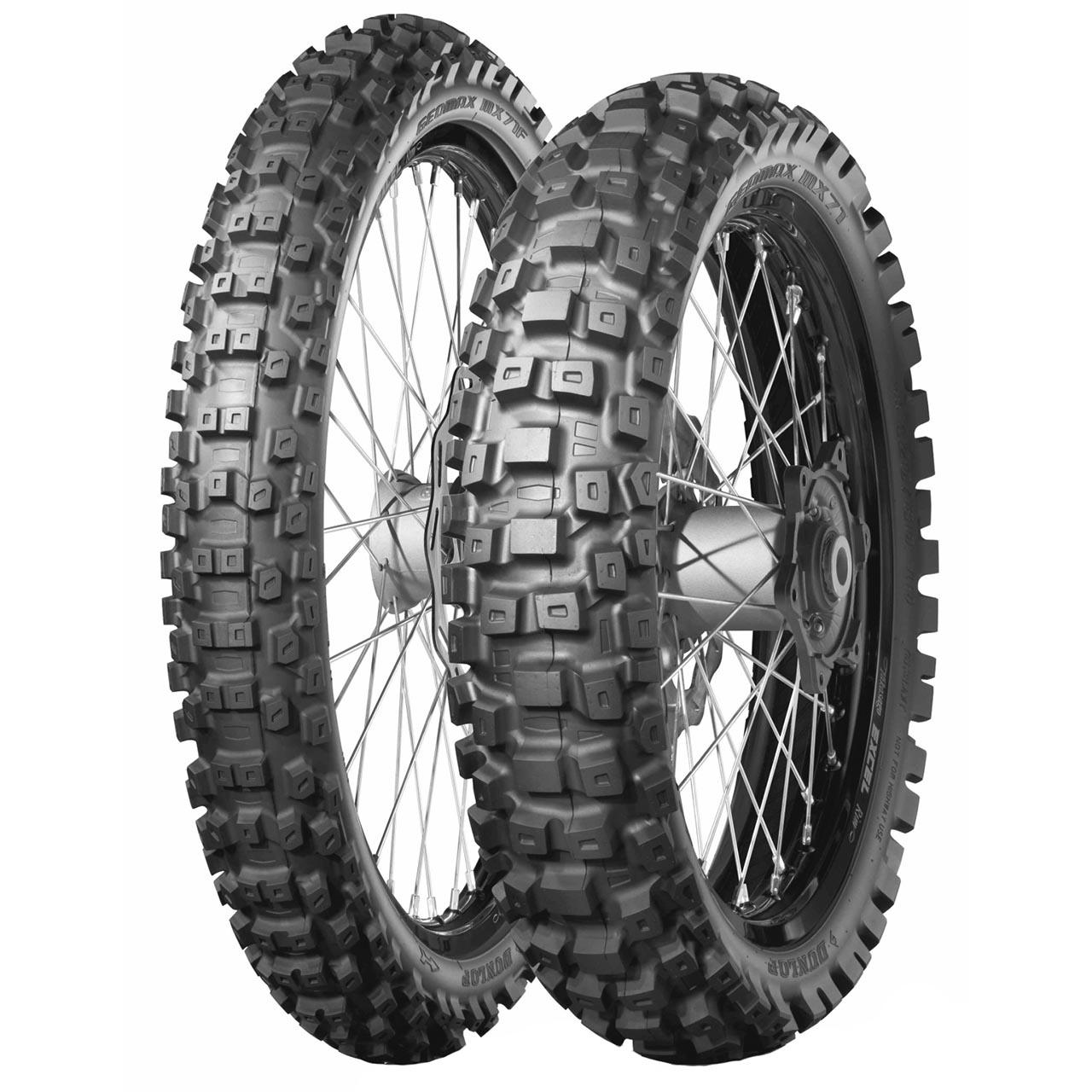 DUNLOP GEOMAX MX71 F 80/100 -21 51M TT MOTO CROSS