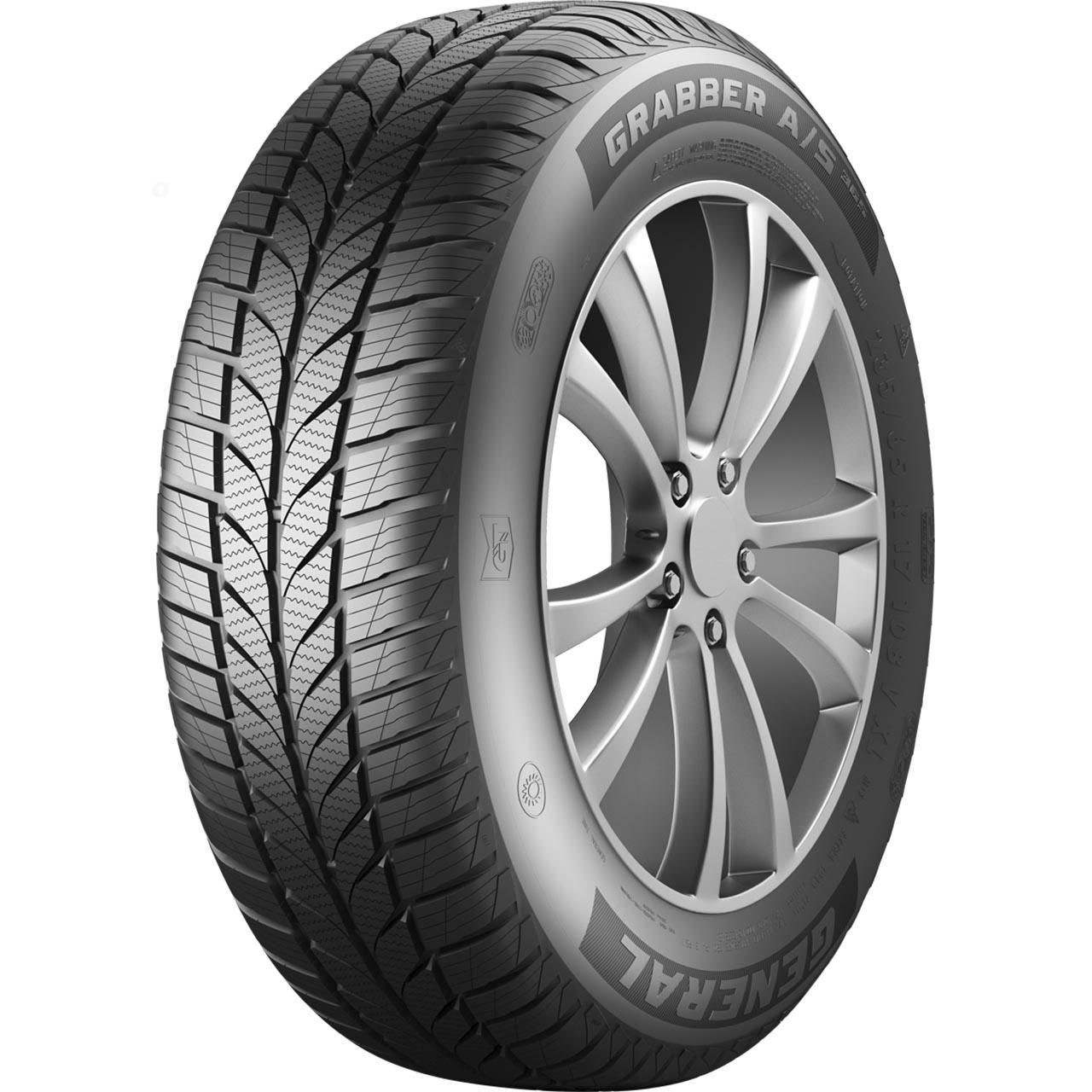 GENERAL TIRE GRABBER AS 365 XL 235/55 R17 103V TL M+S 3PMSF 4X4 SUV CROSSOVER 4 STAGIONI