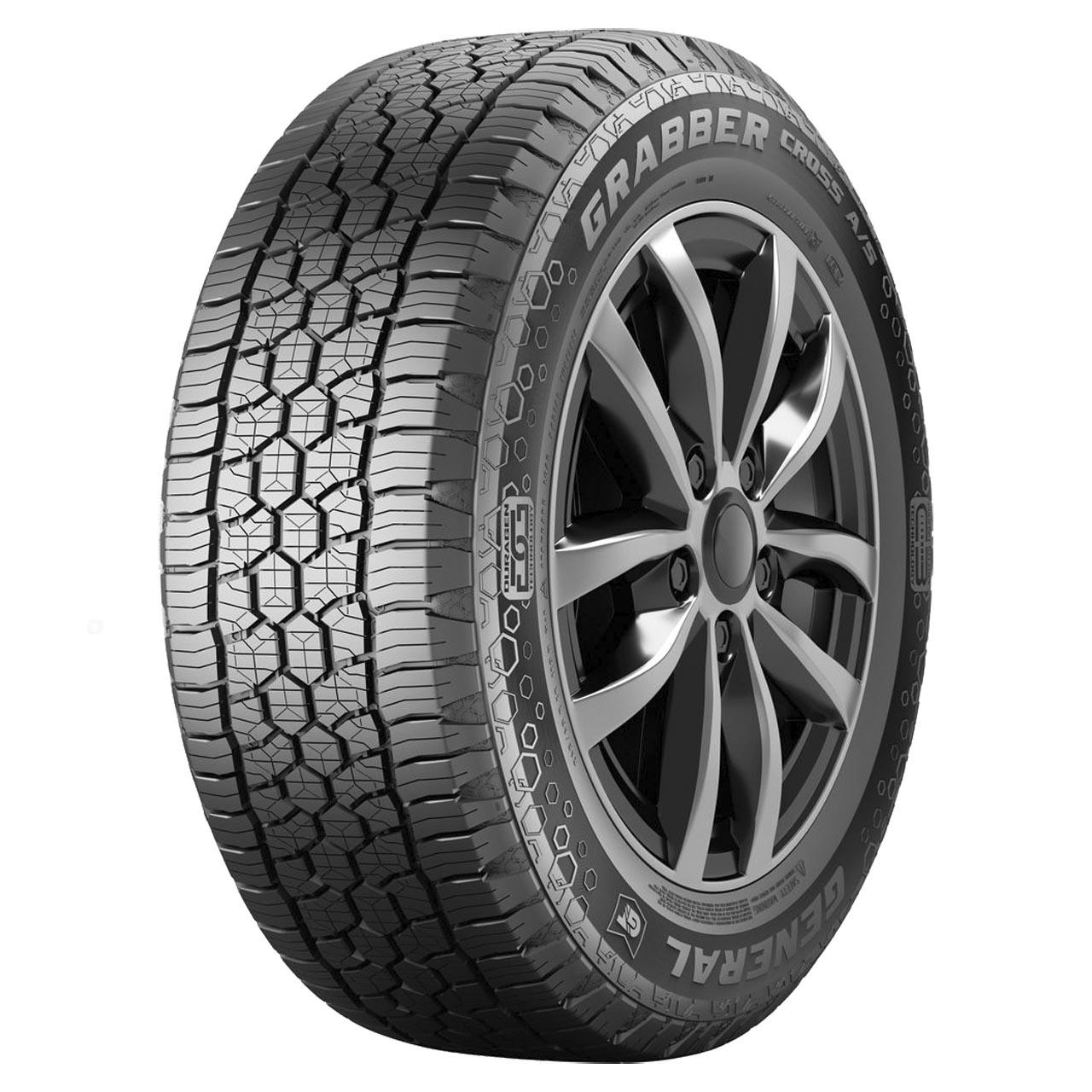 GENERAL TIRE GRABBER CROSS AS 255/70 R16 111H TL M+S 3PMSF 4X4 SUV CROSSOVER 4 STAGIONI