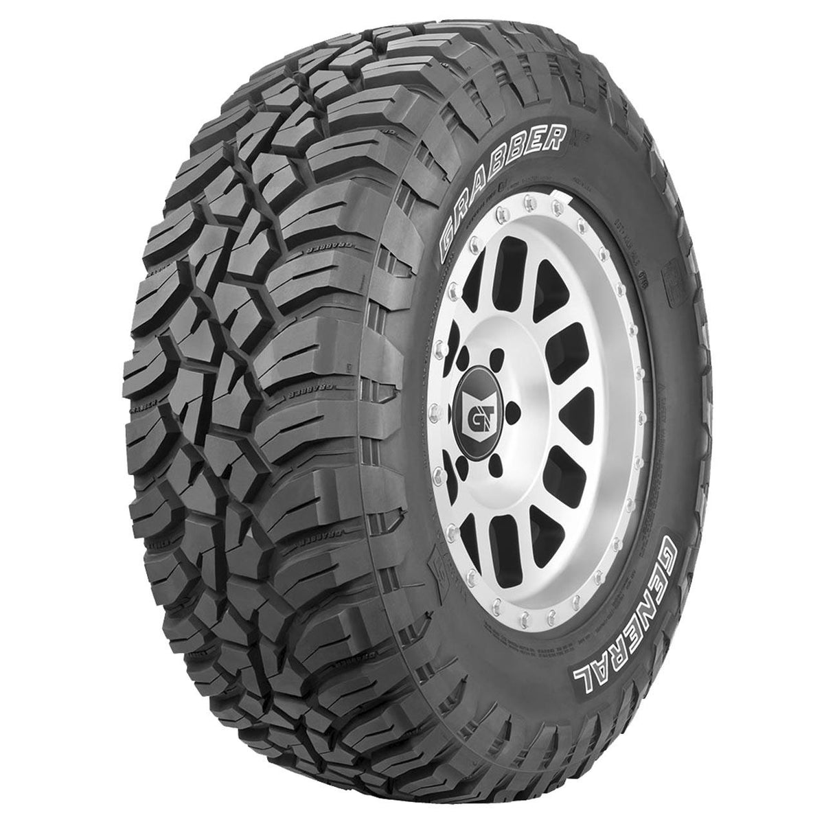 GENERAL TIRE GRABBER X3 LRE POR 265/75 R16 121/118Q 123/120P TL M+S 4X4 SUV CROSSOVER MUD TERRAIN