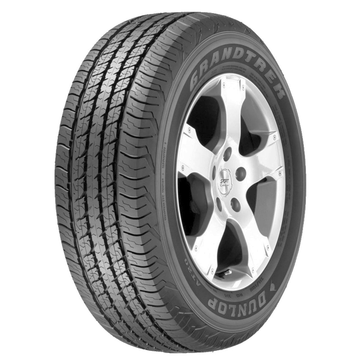 DUNLOP GRANDTREK AT 20 245/70 R17 110S TL M+S 4X4 SUV CROSSOVER PER TUTTI I TERRENI
