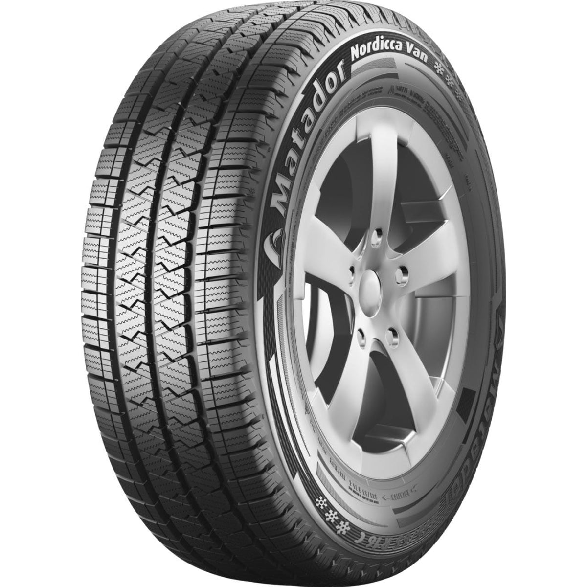 MATADOR NORDICCA VAN 205/75 R16 110/108R TL M+S 3PMSF VEICOLI COMMERCIALI LEGGERI INVERNALE