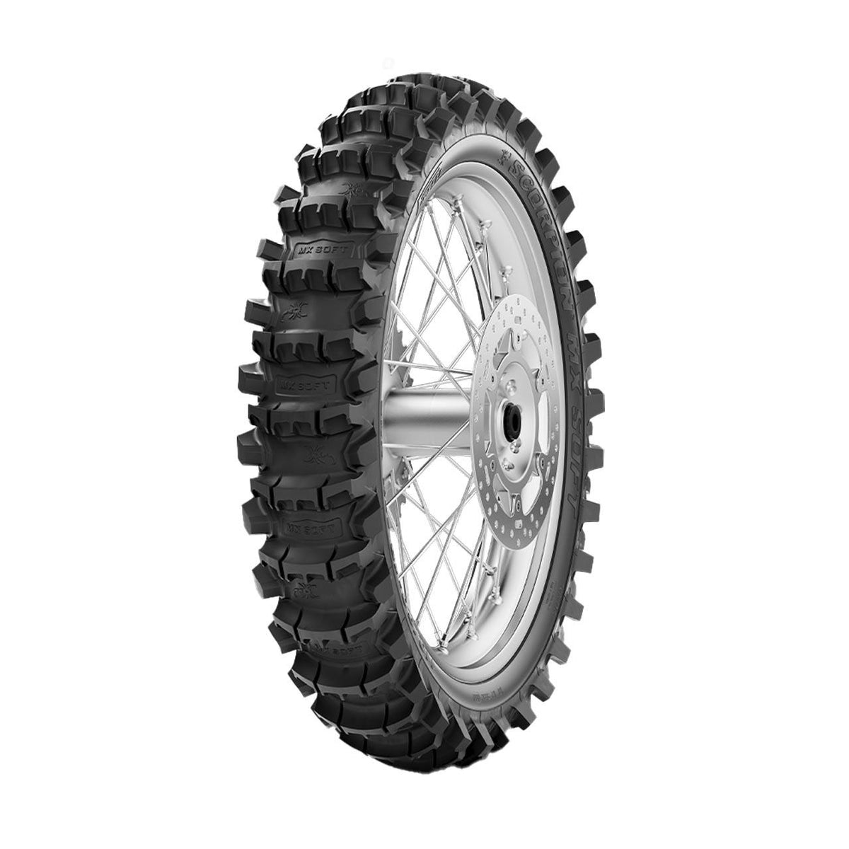 PIRELLI SCORPION MX SOFT REAR NHS 120/90 -18 65M TT MOTO CROSS