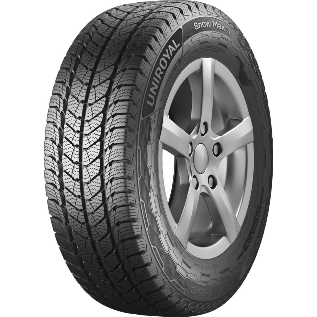 UNIROYAL SNOW MAX 3 8PR 205/70 R15 106/104R TL M+S 3PMSF VEICOLI COMMERCIALI LEGGERI INVERNALE