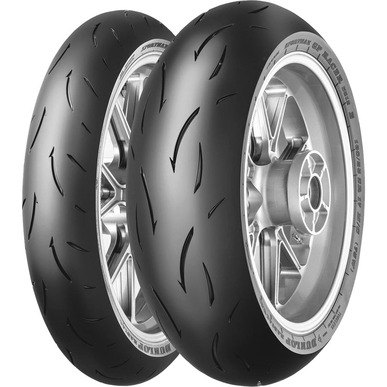 DUNLOP SPORTMAX GP RACER D212 S FRONT 120/70 R17 58W TL MOTO HYPERSPORT