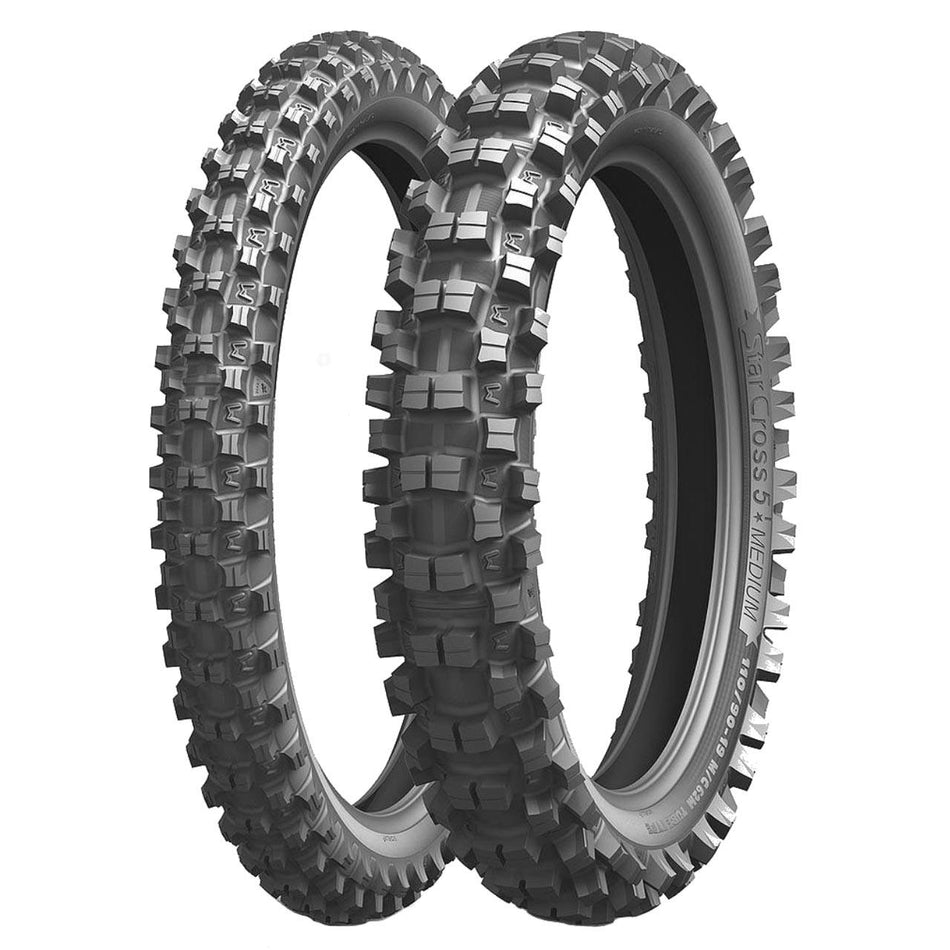 MICHELIN STARCROSS 5 MEDIUM REAR 100/100 -18 59M TT MOTO CROSS