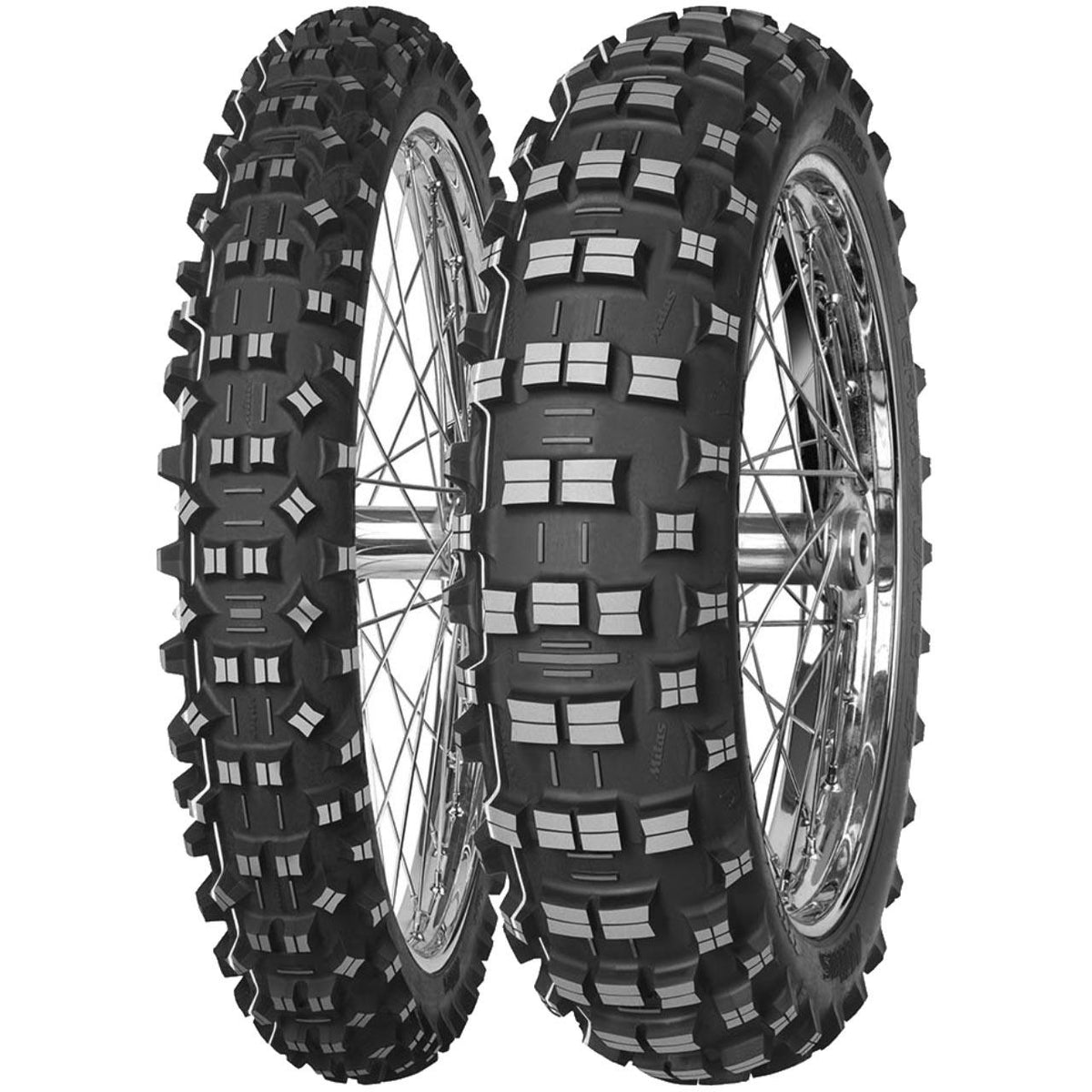 MITAS TERRA FORCE EF ULTRA LIGHT GREEN PURPLE REAR 140/80 -18 70R TT MOTO CROSS