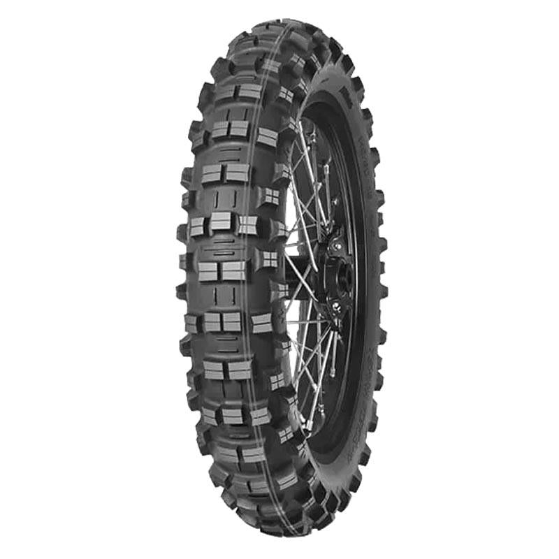 MITAS TERRA FORCE EF PRO SUPER SOFT PRO 2XGREEN PURPLE REAR 140/80 -18 70M TT MOTO CROSS