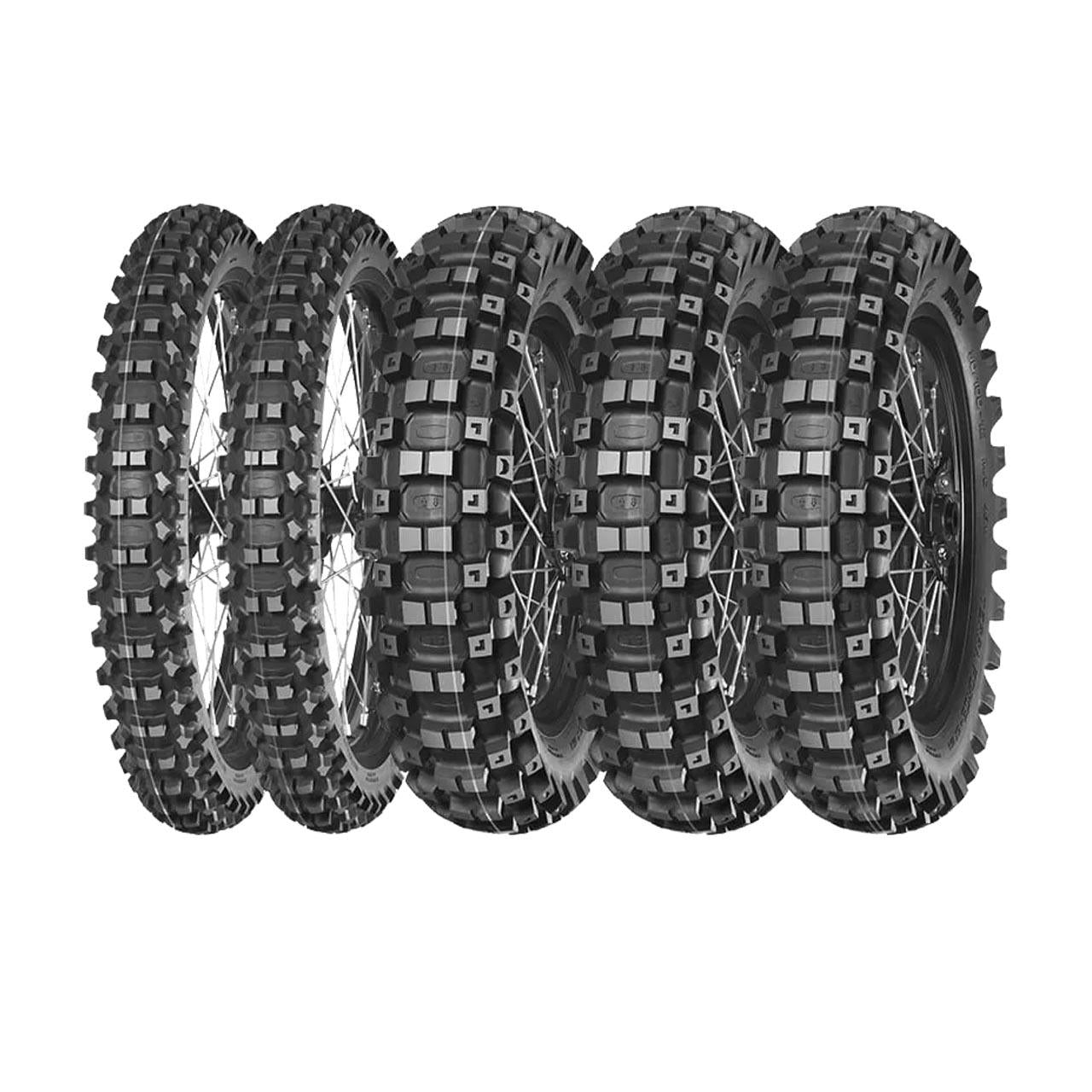 MITAS TERRA FORCE EX MH SUPER SOFT 2X GREEN REAR 90/100 -12 46M TT MOTO CROSS