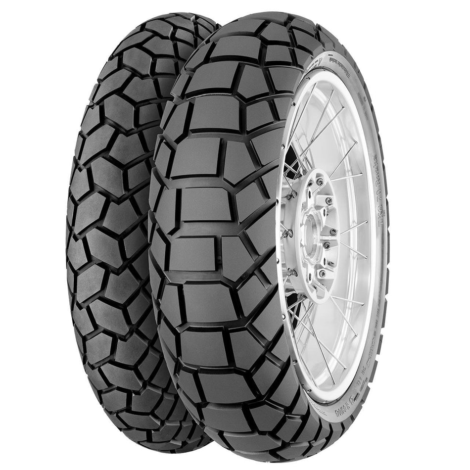 CONTINENTAL TKC 70 ROCKS REAR 130/80 R17 65S TL M+S MOTO ADVENTURE