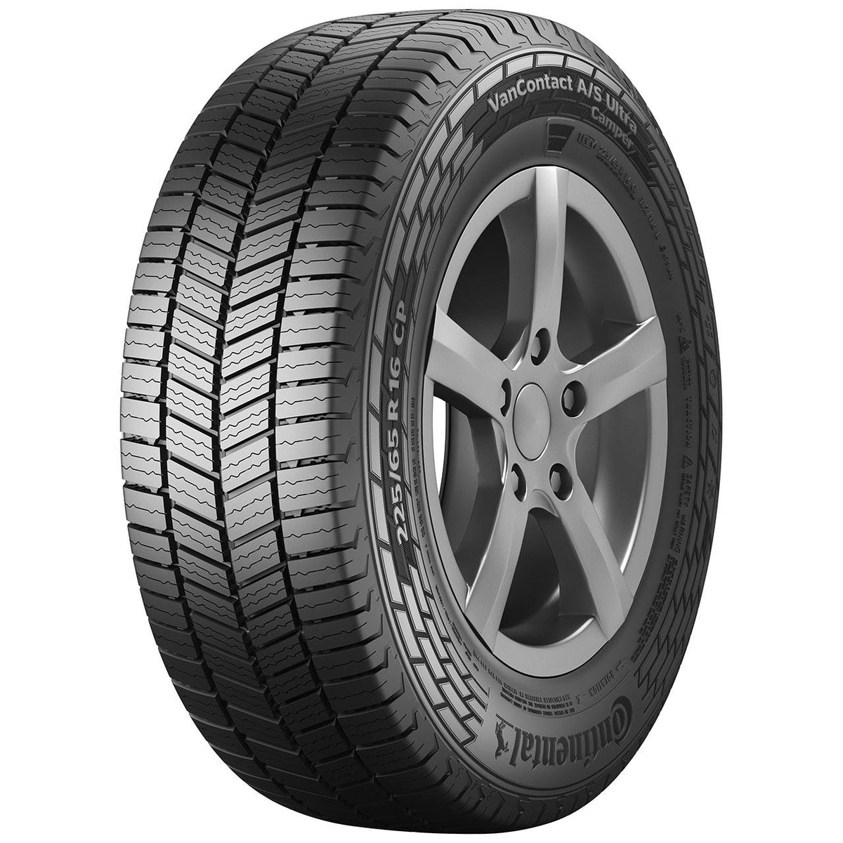 CONTINENTAL VANCONTACT AS ULTRA CAMPER 225/65 R16 112/110R TL M+S 3PMSF VEICOLI COMMERCIALI LEGGERI 4 STAGIONI
