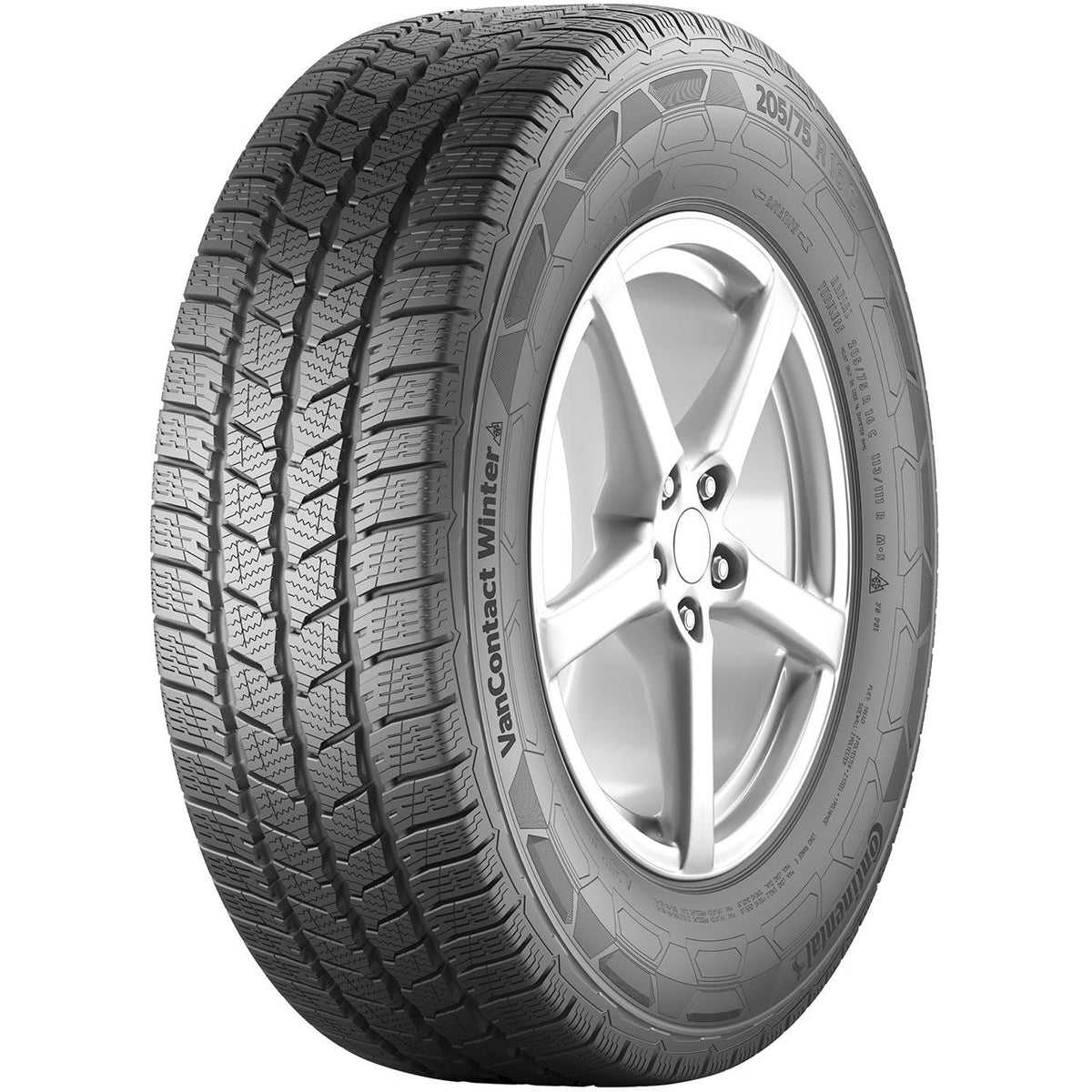 CONTINENTAL VANCONTACT WINTER 235/60 R17 117/115R TL M+S 3PMSF VEICOLI COMMERCIALI LEGGERI INVERNALE