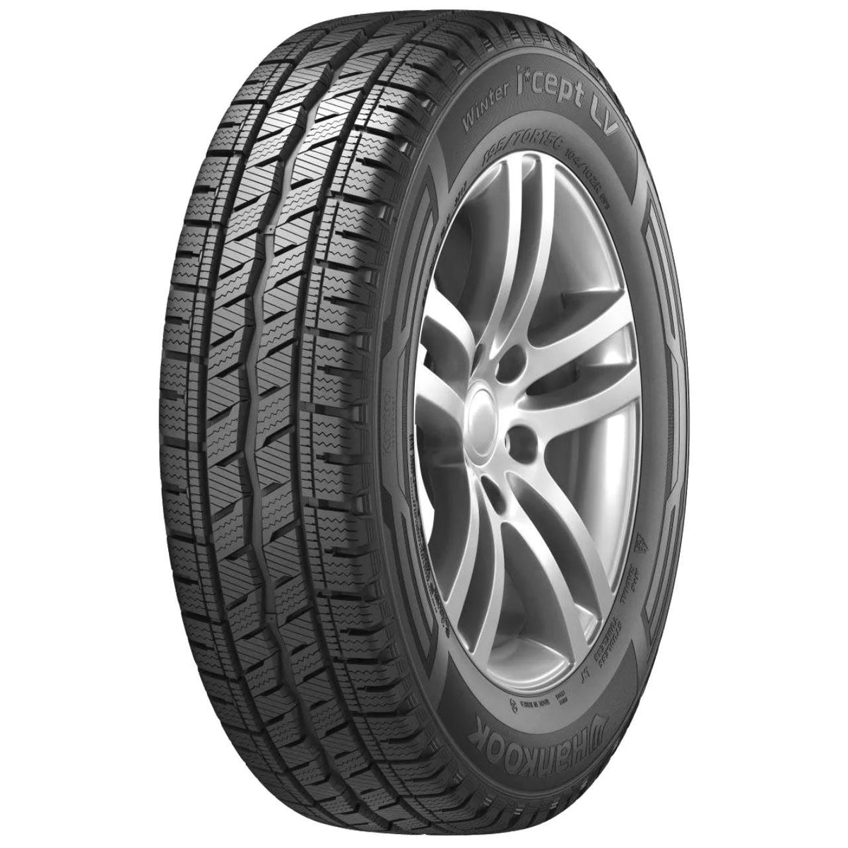 HANKOOK WINTER I CEPT LV RW12 195/65 R16 104/102T TL M+S 3PMSF VEICOLI COMMERCIALI LEGGERI INVERNALE
