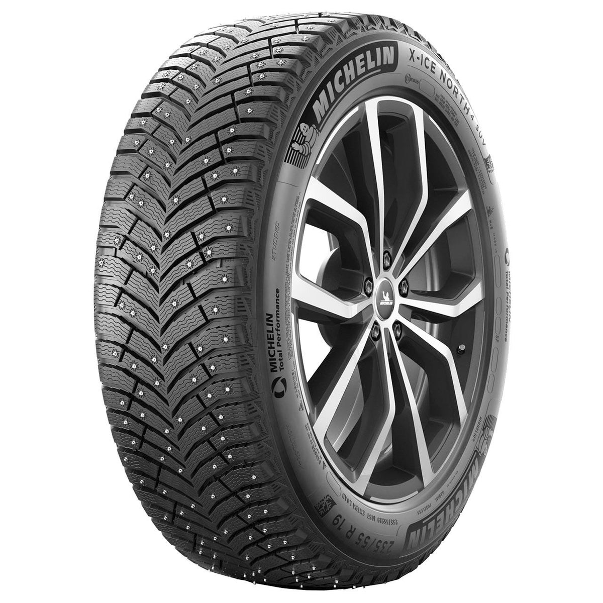 MICHELIN X ICE NORTH 4 SUV XL STUDDED 285/45 R20 112T TL M+S 3PMSF 4X4 SUV CROSSOVER INVERNALE